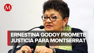 Ernestina Godoy niega ocultar el feminicidio de Montserrat Juárez [upl. by Scammon]