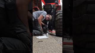 Installing 3 Point Hitch Kubota M62 [upl. by Fitzpatrick]