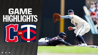 Guardians vs Twins Game Highlights 81124  MLB Highlights [upl. by Herald]