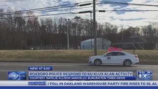 Roxboro police chief says KKK parade ‘created fear’ among residents [upl. by Welsh523]