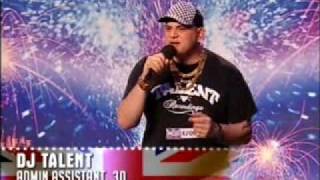 Britains Got Talent  Week 3 DJ Talent [upl. by Trebla370]