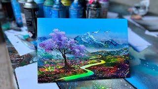 Colorado spring spray paint [upl. by Etnad]