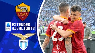 Roma vs Lazio Extended Highlights  Serie A  CBS Sports Golazo [upl. by Ennairam135]