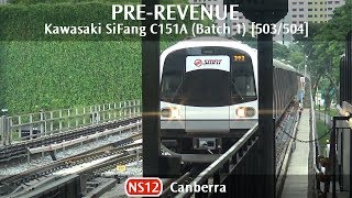 PreRevenue Svc SMRT C151A Batch 1 503504 passing Canberra [upl. by Girardi]