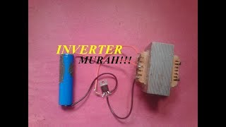 WOW ‼️ Cukup Pakai Baterai Untuk Menyalakan Lampu Rumah  Inverter Mini [upl. by Eiaj]