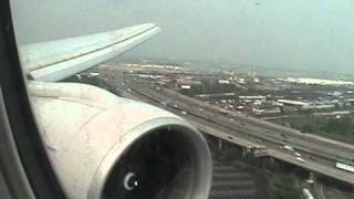 CO Boeing 777200 landing at Newark EWR from Narita NRT Airport [upl. by Amelie]