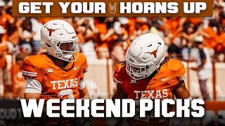 Week 8 Picks  Texas Longhorn Updates  Get Your Horns Up [upl. by Cranford]