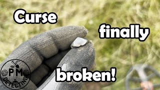 Silver ring and hammered after 9 months of waiting   Metal detecting UK  Minelab Equinox 800 [upl. by Nawek]