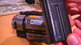 Sony CCDTR940 Hi8 XR stereo camcorder full overview amp demo [upl. by Ybocaj]