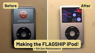 I made the FLAGSHIP iPod Classic from a broken pod  TSLabs [upl. by Faythe115]