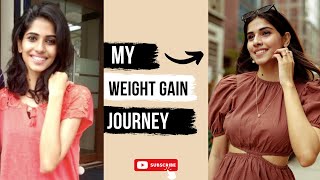 HOW DID I GAIN WEIGHT  43 TO 53KG TRANSFORMATION  My Diet plan  Say NO to Body Shaming [upl. by Niledam753]