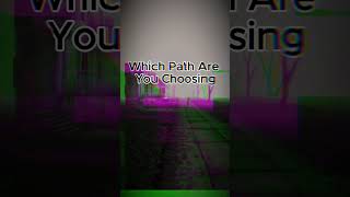 only 1 path is safe😈 2 paths are 5050 and the last one is deadly weirdcore scaryfyp chooseone [upl. by Flss374]