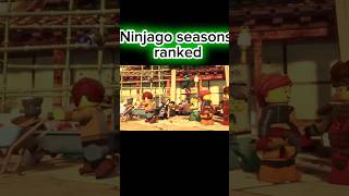 Ninjago seasons ranked in my opinion [upl. by Neirol]