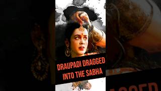 Dushasan dragged Draupadi into the Sabha  draupadicheerharan [upl. by Tressia]