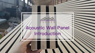 EVODEK® Acoustic Wall Panel Introduction 1 [upl. by Cathee]