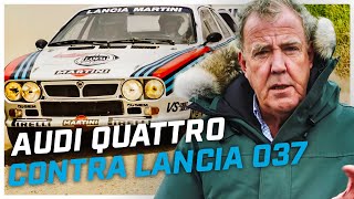 Audi Quattro 1983 vs Lancia 037 Rally favorito de Clarkson  The Grand Tour  Prime Video Portugal [upl. by Ancelin]