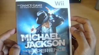 Unboxing quotMichael Jackson The Experiencequot Wii  México [upl. by Elacim]