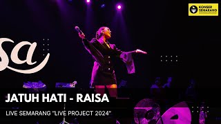 Jatuh Hati  Raisa Live Project 2024 Semarang [upl. by Aihsenal]