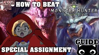 How to DEFEAT Lunastra and Teostra SOLO  Special Assignment Guide  Monster Hunter World [upl. by Haggai]