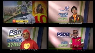 Os superheróis da política nacional [upl. by Aniloj]