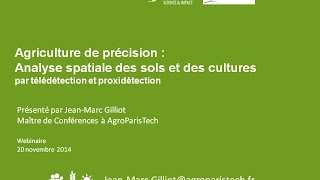 Agriculture de précision  Analyse spatiale des sols par télédétection [upl. by Elstan]