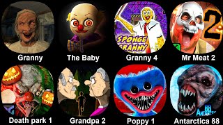 Granny 1234 The Baby In Yellow Granny sponger Mr Meat 2 Death Park 1 Grandpa and Granny [upl. by Alida]