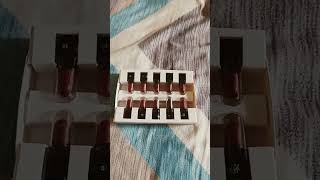 Iba cosmetics 10 mini lipstick shades newly launched makeup grab it halal product [upl. by Staford]