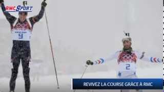 JO  Sotchi  Revivez la massstart de Martin Fourcade  1802 [upl. by Taimi]