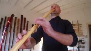 Romanian Kaval Caval Tutorial quotlesson 5quot Hora Din Caval  part 1 [upl. by Eldnek]