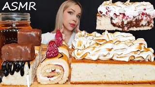 ASMR HOMEMADE CASTELLA CAKE MUKBANG  Bread Dipped in Milk Eating Sounds  No Talking [upl. by Garibull146]