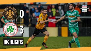 HIGHLIGHTS  Carrick Rangers 0  3 Cliftonville [upl. by Diaz875]