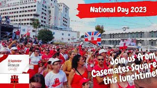 Gibraltar National Day 2023  The lunchtime show [upl. by Atteyram]