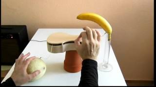 Fruity Theremin  Making of an unusual Instrument with Fruits and Hands [upl. by Gladwin]