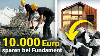 Ökologisches Fundament spart 10000€ Wie geht das Schaumglasschotter Gründung fachgerecht  Sebb [upl. by Ttekcirc514]