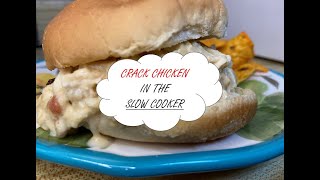 CRACK CHICKEN Dump amp Go EASY Slow Cooker Recipe [upl. by Ludwog236]