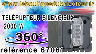 TÉLÉRUPTEUR SILENCIEUX LEGRAND CÉLIANE  2000 W reference 67061 [upl. by Joby]