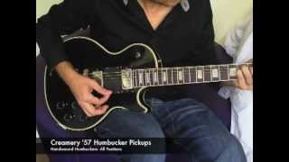 Creamery Handwound 57 Humbucker Pickups [upl. by Danice]