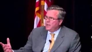 Governor Jeb Bush Investing in the Future Part 1 [upl. by Lapham]