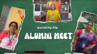 INVITATION TO ALUMNI MEET  PRIMARY TEACHERS  SREE BALAJEE [upl. by Aleda]