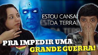 REACT DR MANHATTAN  EU CAMINHEI PELA SUPERFÍCIE DO SOL WATCHMEN  GABRIEL PRODUÇÕES [upl. by Kalli]