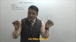 Costing  Basic Cost Concepts  Chapter 1  Lecture 1  CA  CS  CMA [upl. by Eaneg]