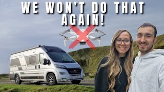 WE LOST THE DRONE Jurassic Coast Adventure  Vanlife UK [upl. by Gris]