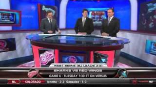 Jeremy Roenick questions Patrick Marleaus guts [upl. by Dhruv]