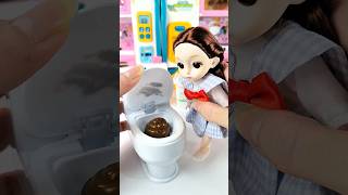 Satisfying with Unboxing amp Review Miniature Toilet Set  ASMR Video no music asmrroleplay [upl. by Macy155]