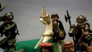 Schlacht amp Angriff im Mittelalter Playmobil Ritterburg [upl. by Wickner]