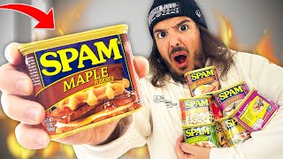 we tried EVERY spam flavour in the world [upl. by Eybba99]