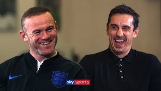 Who is the best England player Wayne Rooney ever played with  Exclusive Interview [upl. by Church261]