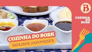 3 molhos JAPONESES que você precisa aprender a fazer  Band Receitas [upl. by Demitria]