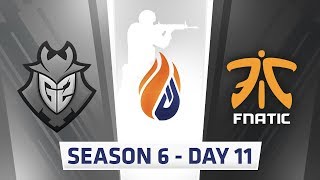 ECS Season 6 Day 11 G2 vs Fnatic  Dust II [upl. by Nnaegroeg]