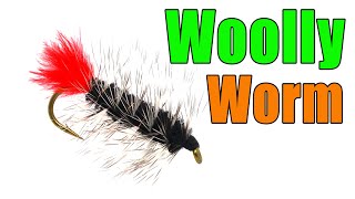 Woolly Worm Fly Tying  Don Martinez Fly Pattern [upl. by Niklaus257]